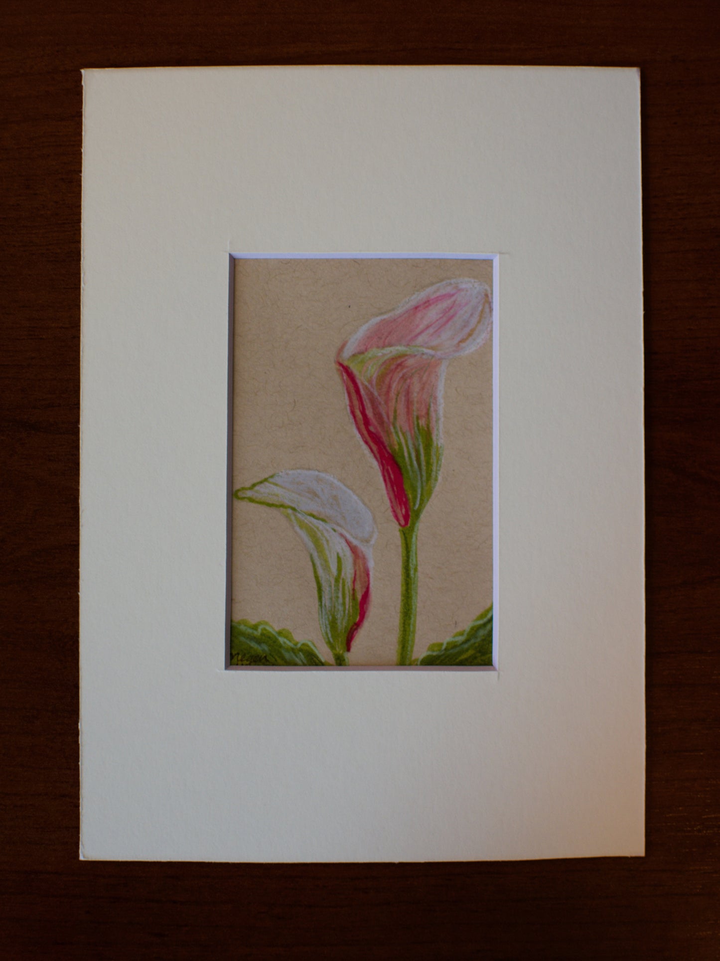 Original Calla Lily Drawing