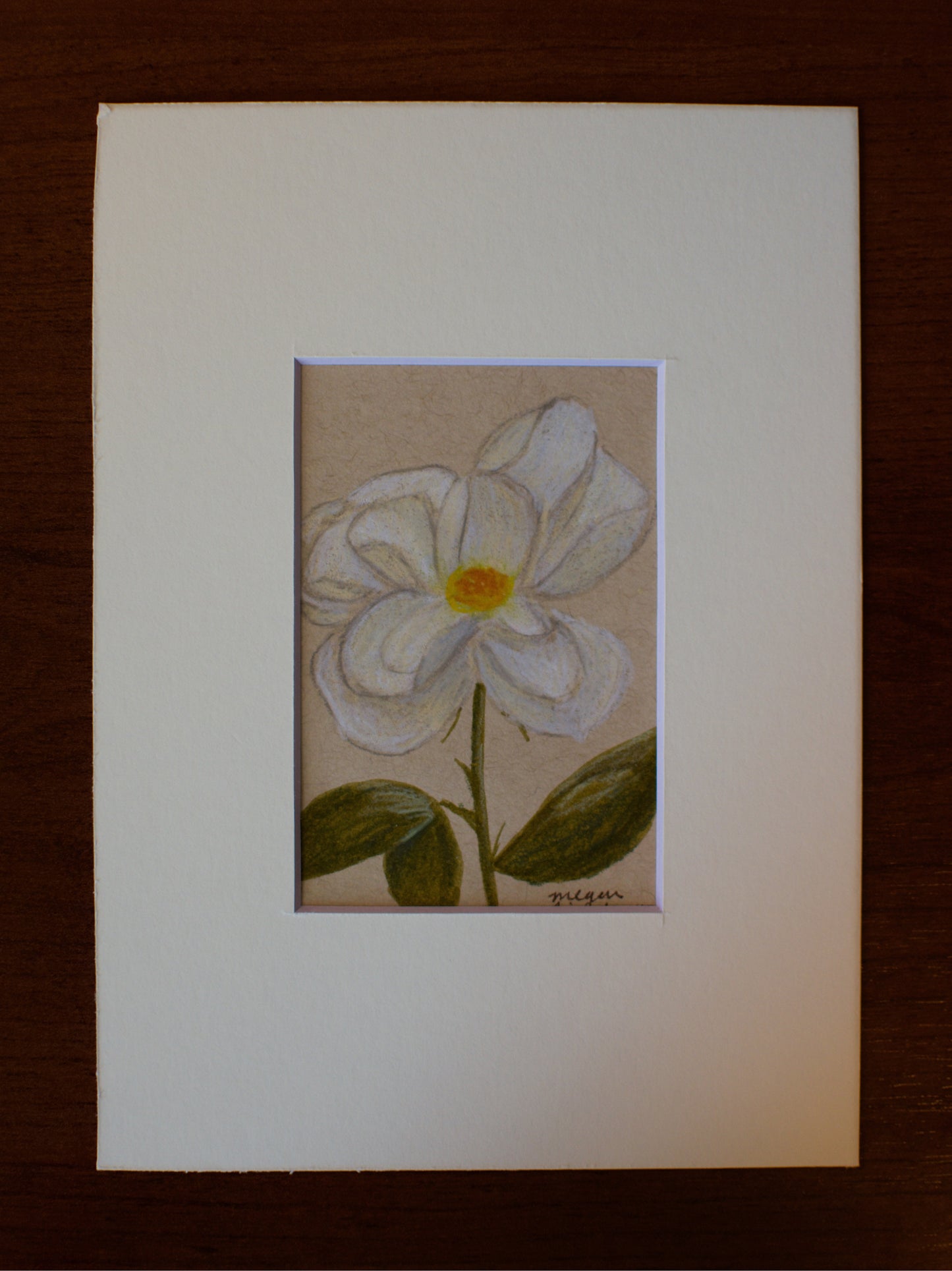 Original Rose Drawing