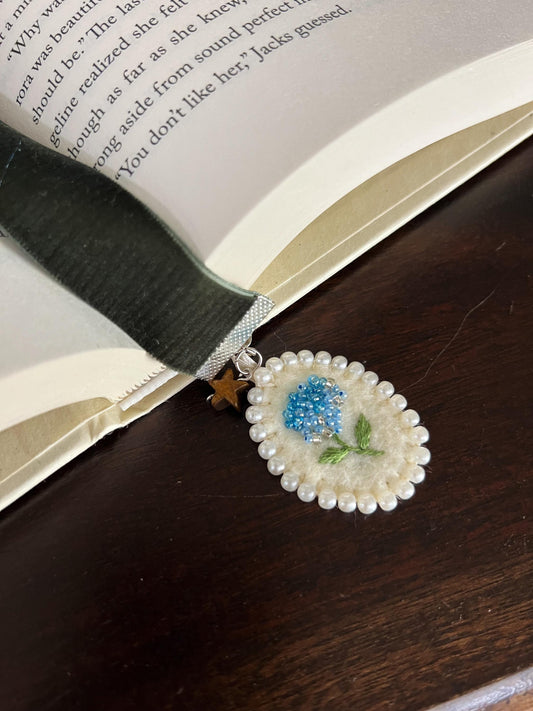 The Secret Patriot embroidered bookmark