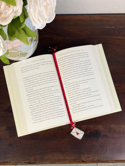The songwriter embroidered bookmark