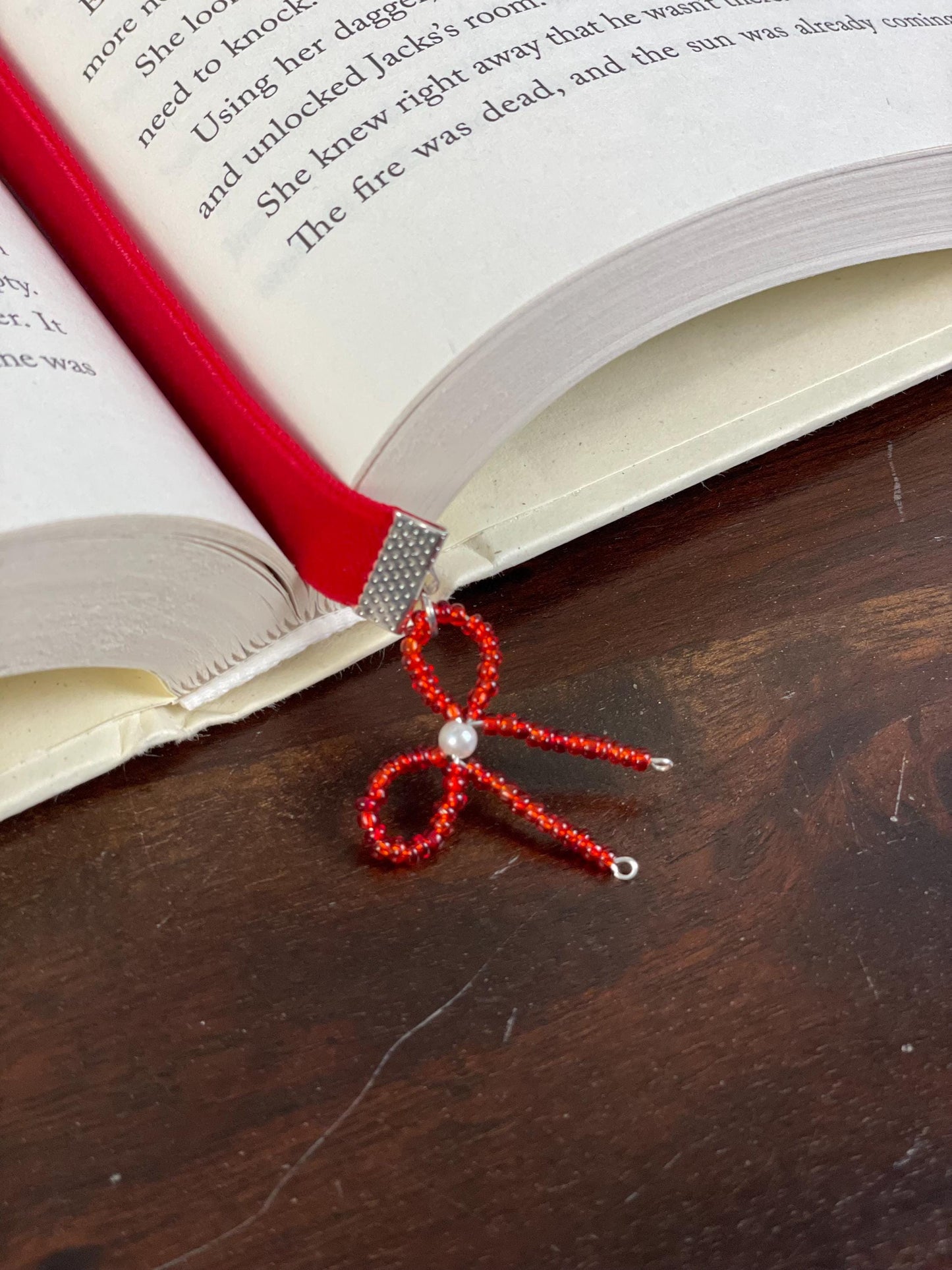 The songwriter embroidered bookmark