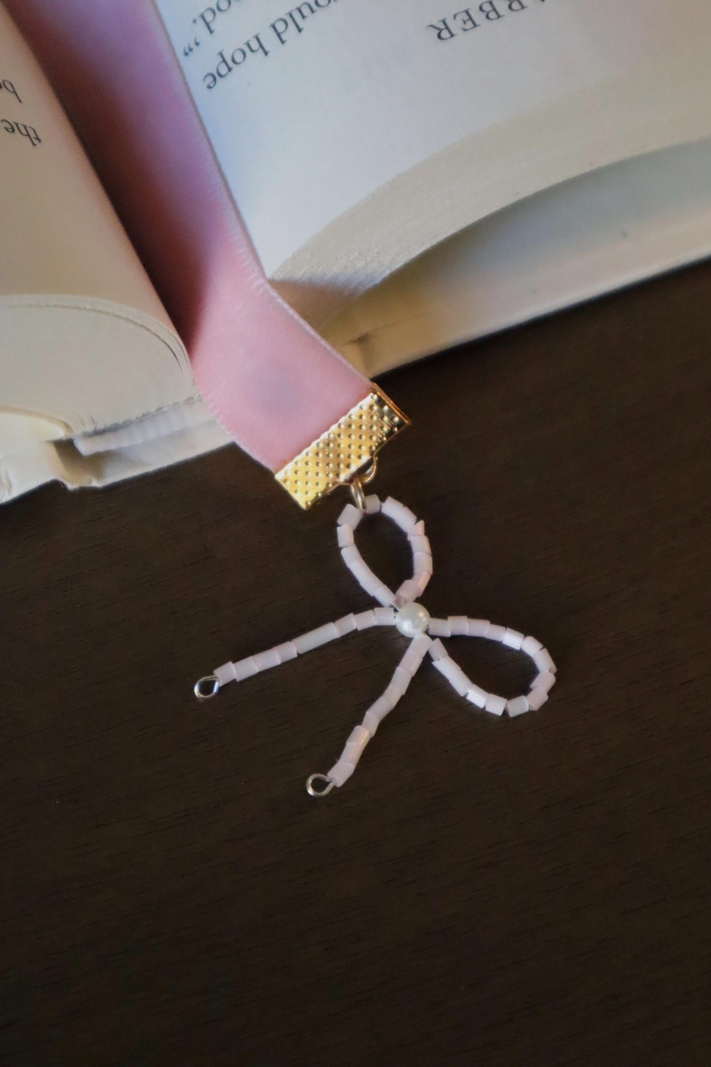 The inventor embroidered bookmark
