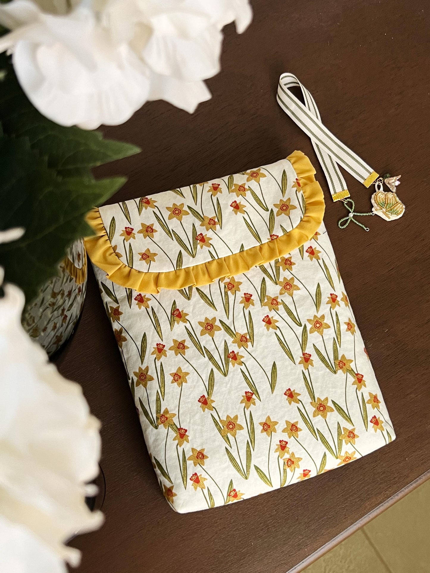 The Dancer embroidered bookmark