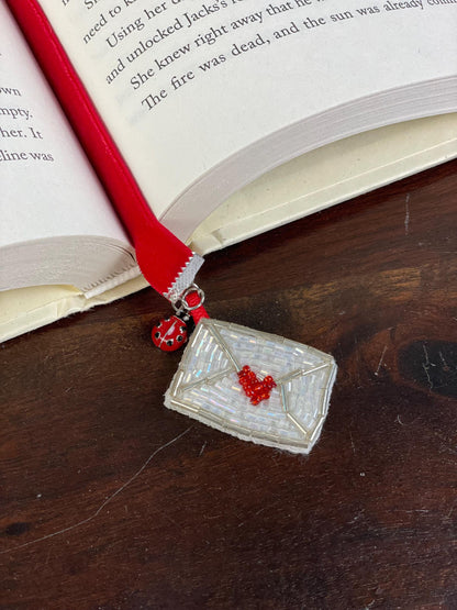 The songwriter embroidered bookmark