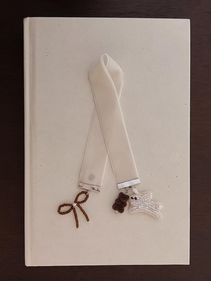 Angel of the battlefield embroidered bookmark