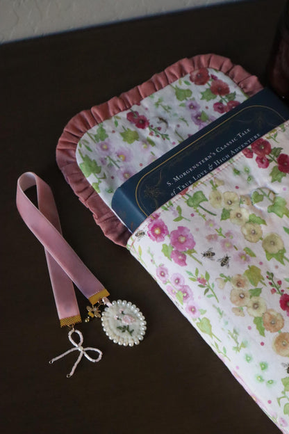 The inventor embroidered bookmark