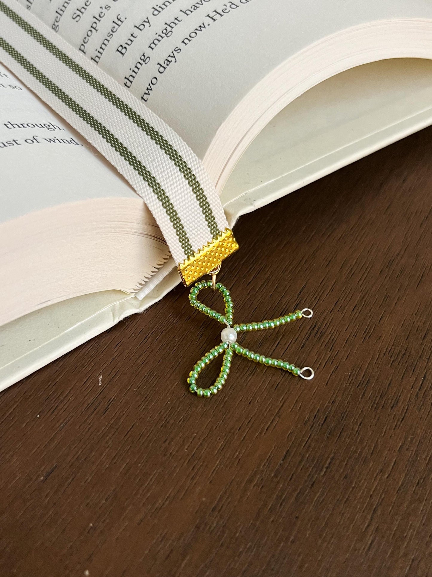 The Dancer embroidered bookmark
