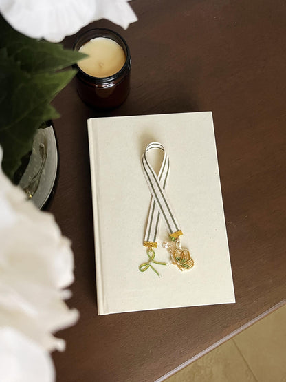 The Dancer embroidered bookmark