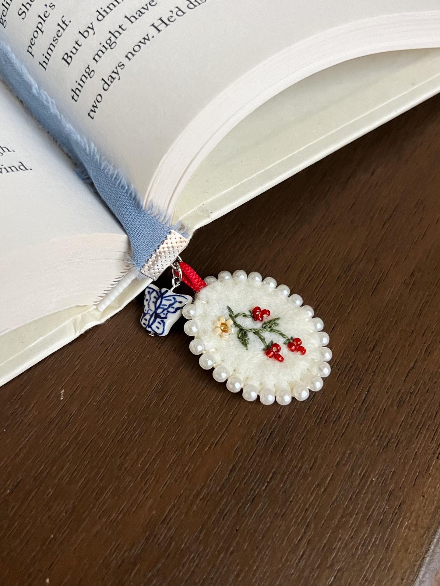 The golden rule embroidered bookmark