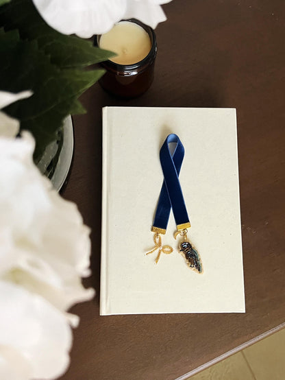 The Dressmaker embroidered bookmark