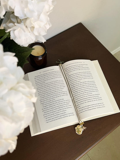 The Dancer embroidered bookmark