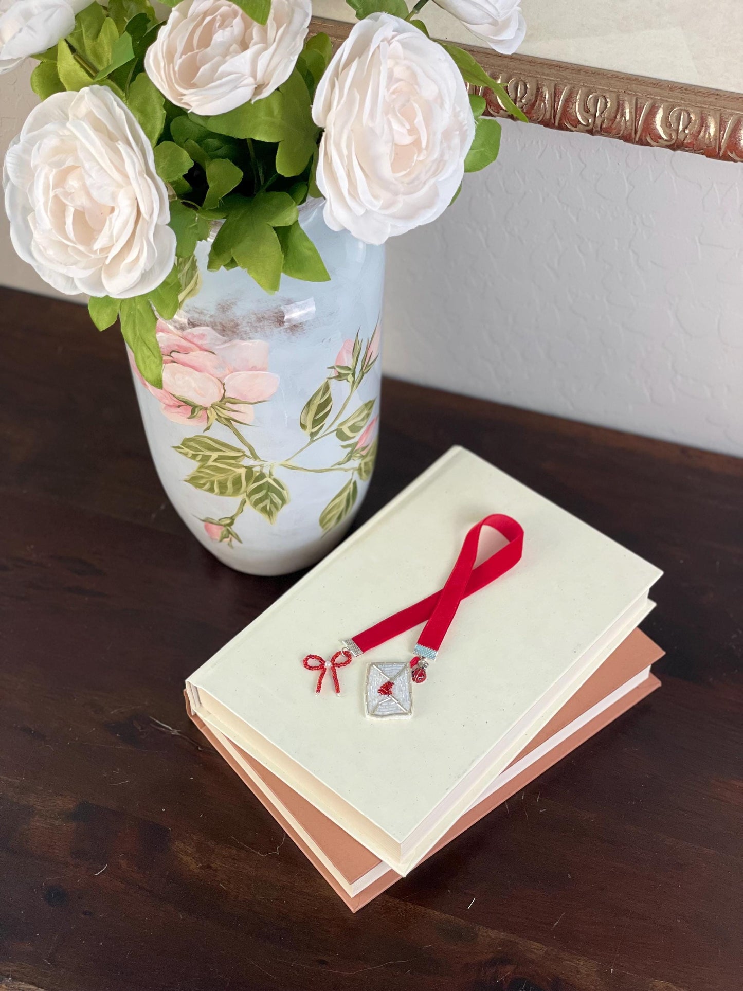 The songwriter embroidered bookmark