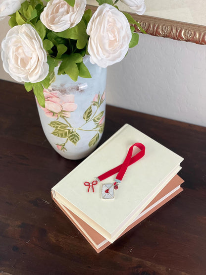 The songwriter embroidered bookmark