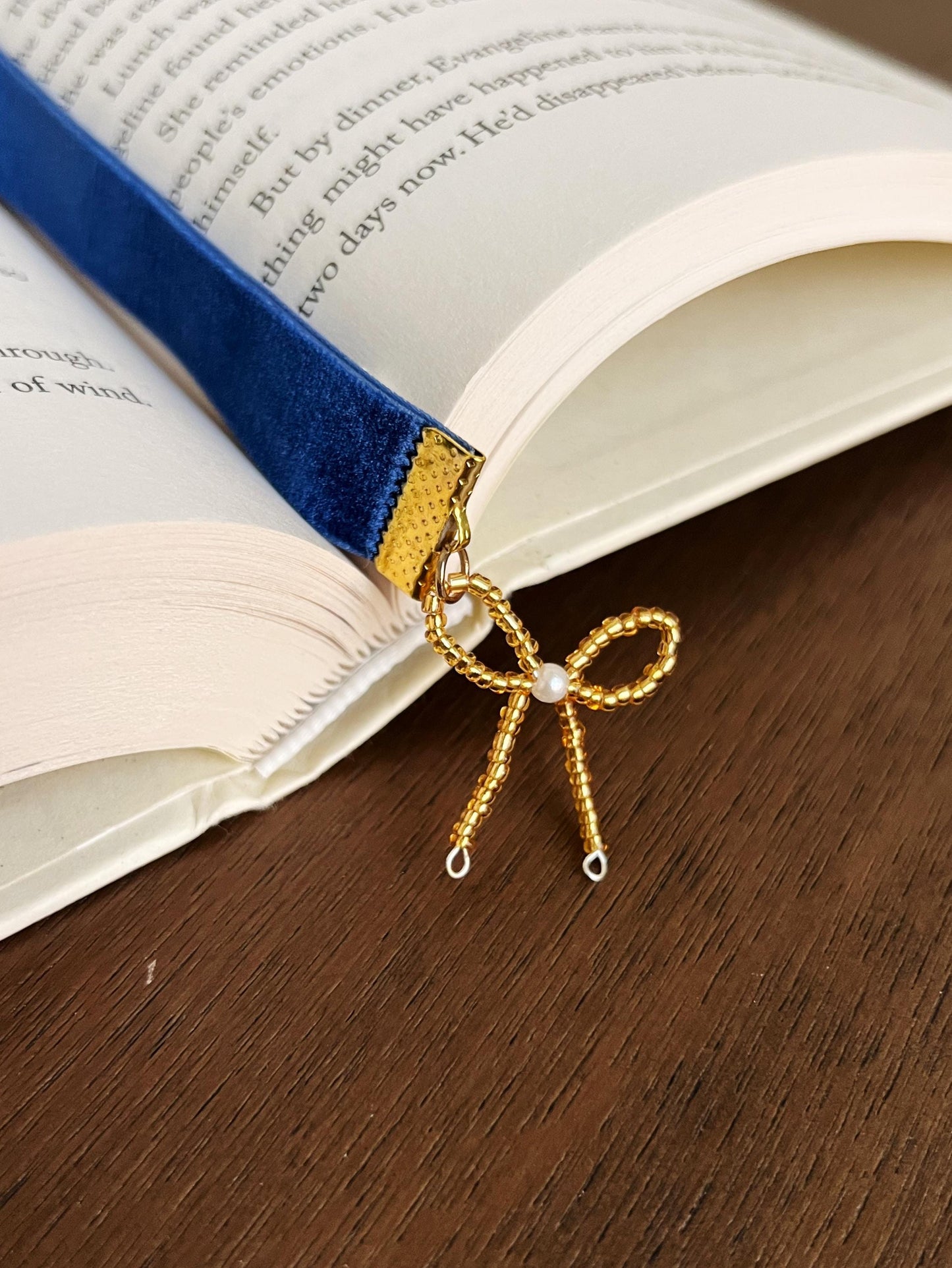 The Dressmaker embroidered bookmark